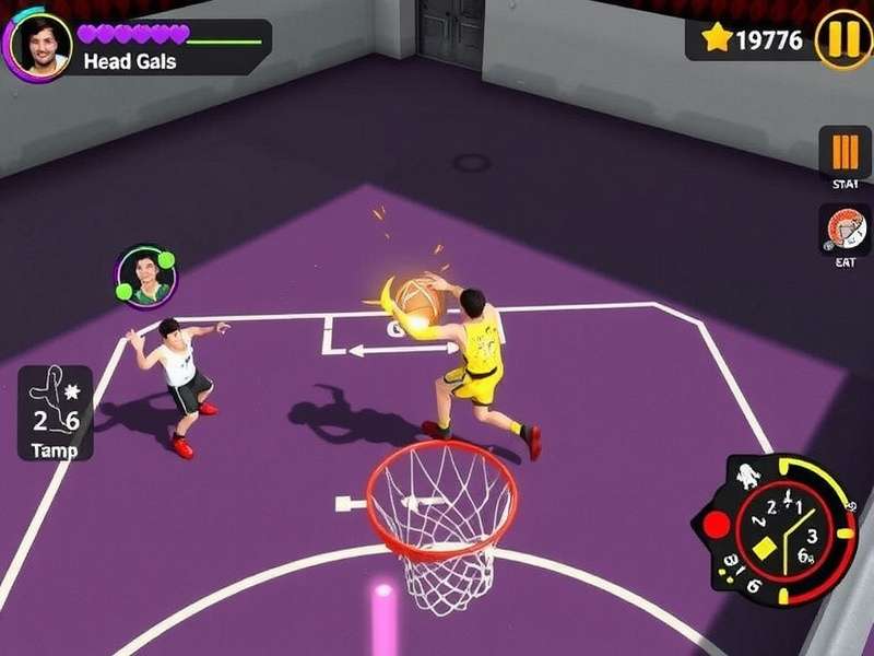 Hoops Heroics Master Gameplay Screenshot